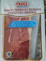 Jamón serrano reserva reducido en sal Froiz
