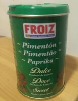 Pimentón dulce