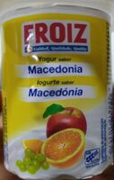 Yogur sabor macedonia