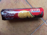 Galletas rellenas de chocolate