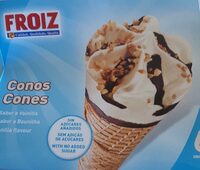Conos sabor vainilla