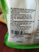 Avellanas sin sal añadida