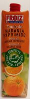 Zumo de naranja exprimido