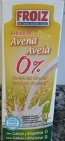Bebida de avena con calcio i vitamina D