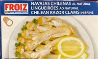 Navajas chilenas al natural