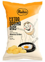 Chips mit Spiegelei Aroma