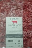 Burguer meat vacuno