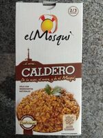 Caldo con sofrito para arroz caldero