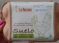 Huevos frescos de gallinas suelo