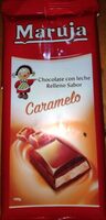 Chocolate con leche relleno sabor caramelo