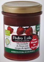 Mermelada de fresa con sirope de ágave