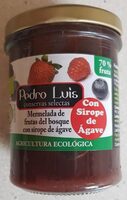 Mermelada de frutas del bosque con sirope de ágave
