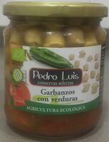 Garbanzos con verduras