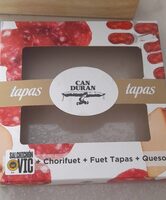 Tapas salchichón de Vic Can Duran