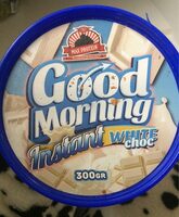 Good morning instant white choc