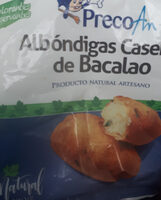 Albóndigas caseras de bacalao