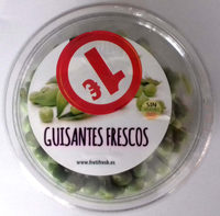 Guisantes frescos