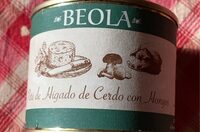 Paté de Higado de cerdo con hongos