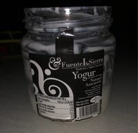 Yogur natural azucarado