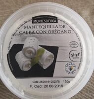 Mantequilla de cabra con orégano