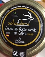 Crema de queso curado de cabra