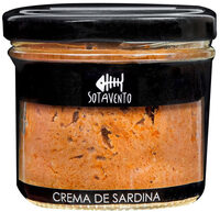 Crema de sardinas