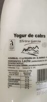 Yogur de cabra