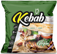 Kebab loncheado vegano