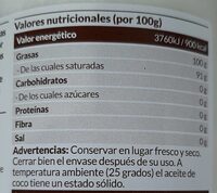 Aceite de coco desodorizado