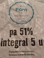 Pan 51% integral 5 uds