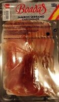 Jambon serano chiffonnade