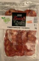Chiffonnade chorizo