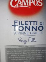 Filetti di tonno