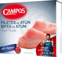 Filetes de atún solomillos sin piel