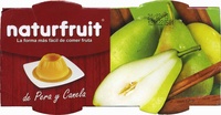 Puré de pera y canela