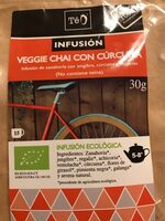 Veggie chai con cúrcuma