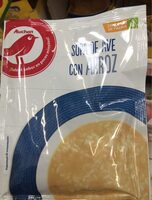 Sopa de ave con arroz