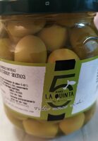 Aceitunas verdes manzanilla sabor anchoa