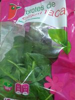 Brotes de espinaca