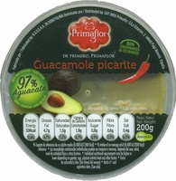 Guacamole fresco "Primaflor" picante