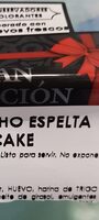 Bizcocho espelta cake