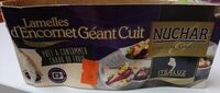 Encornet géant cuit coupé