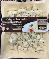 Calamar Troceado Encornet Géant Cuit Morceaux (avec persil)