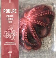 Poulpe entier cuit