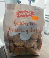 Galletas con almendras y baobab