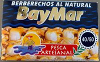 Berberechos al natural