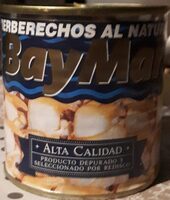 Berberechos al natural