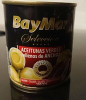 Selección Aceitunas verdes rellenas de anchoa
