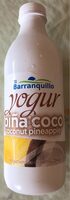 Yogur piña coco