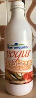 Yogur fresa y plátano